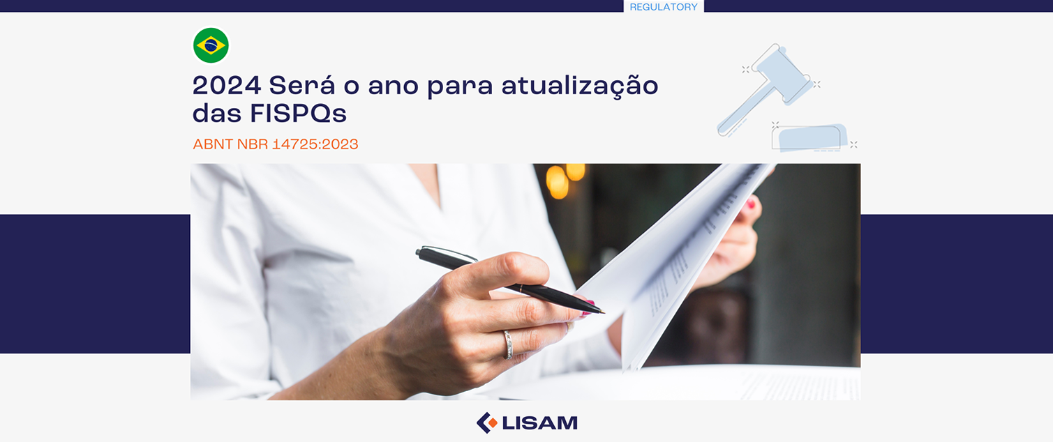 2024 será o ano para atualização das FISPQs conforme ABNT NBR 14725:2023